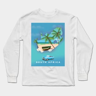 South Africa Map Long Sleeve T-Shirt